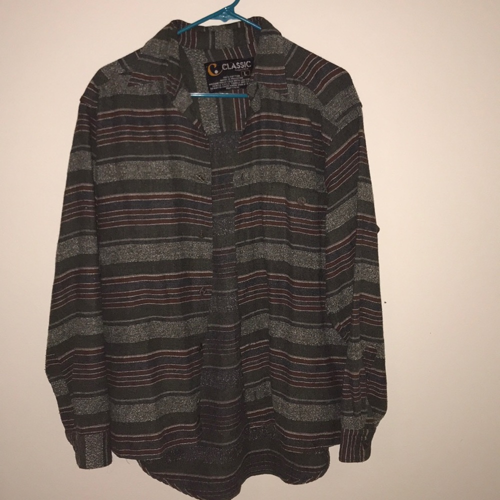 Long sleeve button down